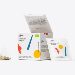Remedium No. 4 Organic Herbal Tea - Hangover - B2C - 10 Bags box