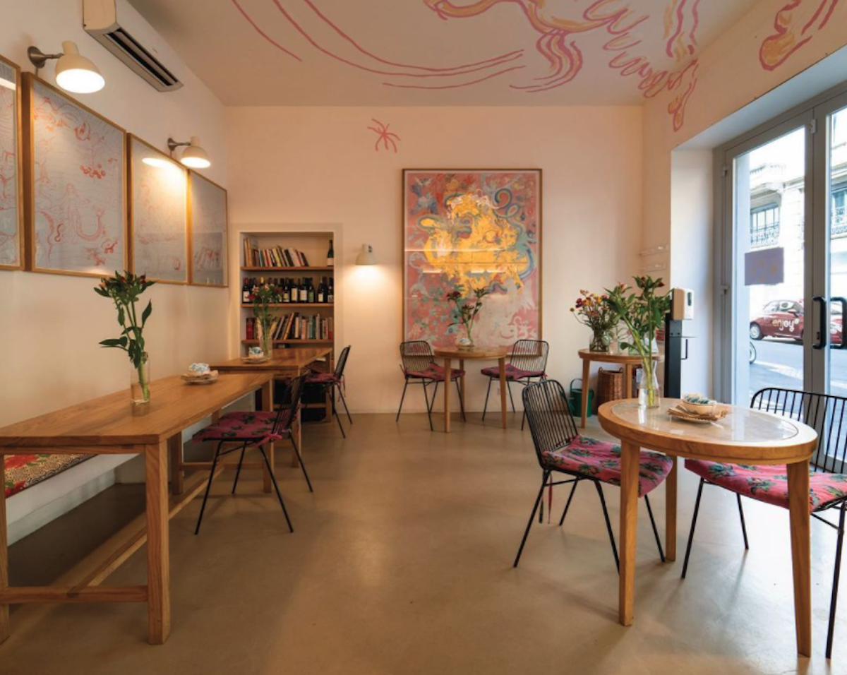 Where to find Wilden herbal teas and beverages in Milan.