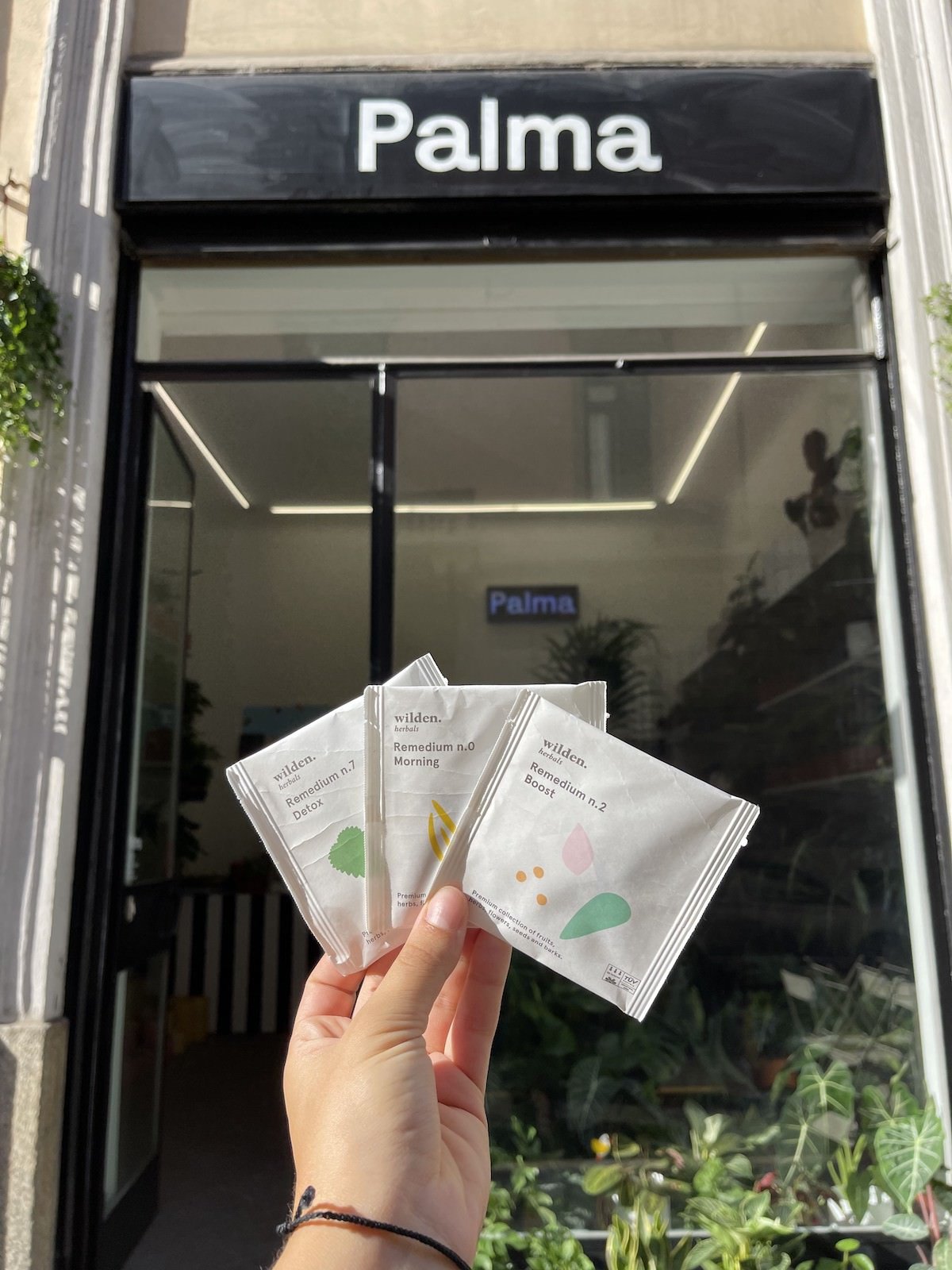 Herbal bar: our experience with Nike Yoga and Palma Milano events