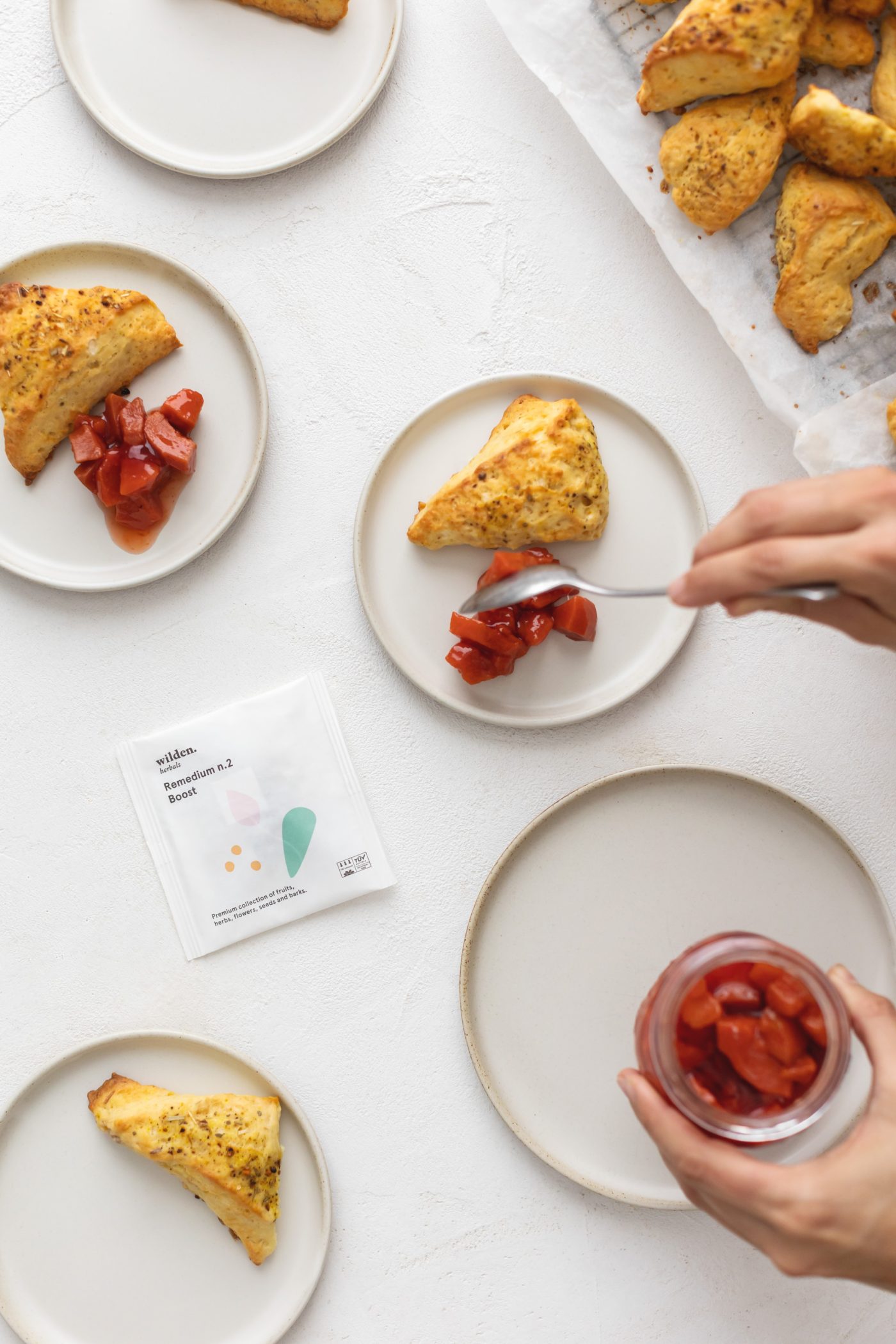 Scone with a Jam Boost