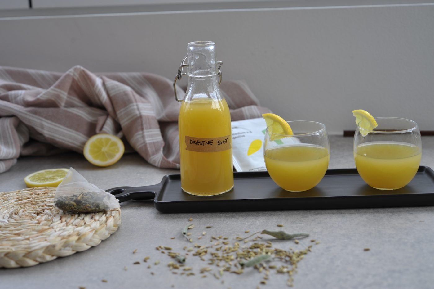 Wellness Shot + Remedium Herbal Tea No. 3 - Digestive