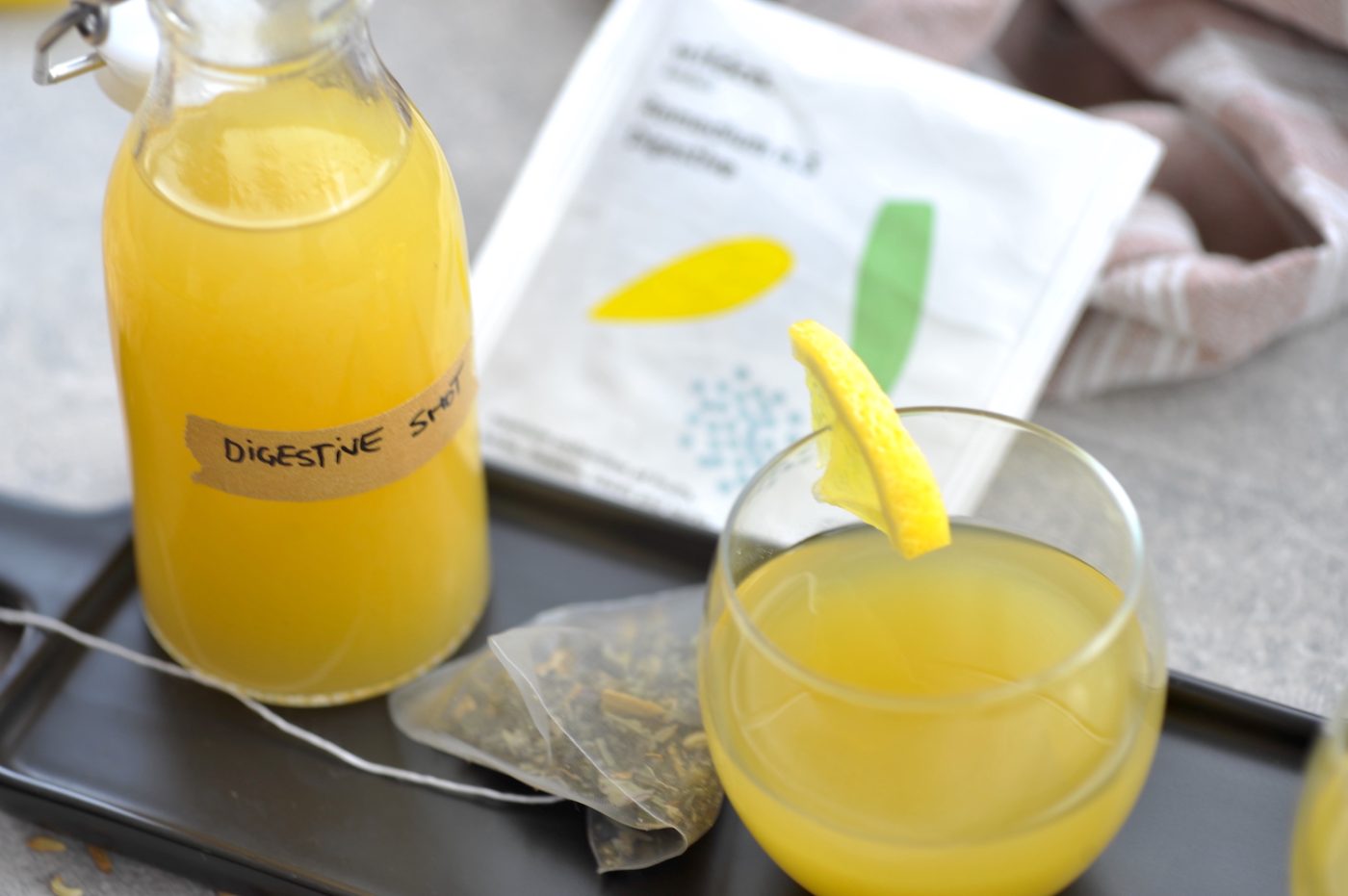 Wellness Shot + Remedium Herbal Tea No. 3 - Digestive