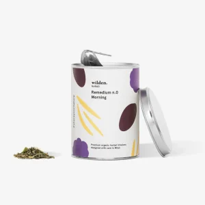 Remedium No. 0 Organic Herbal Tea - Morning - B2C - Loose Leaf Tin Box 90 g.