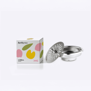 HERBPRESS FILTER 5 Inner Diameter: 51.5 mm Rim Diameter: 61.5 mm Tamper Size: 51 mm Full Compatibility: Delonghi, Smeg